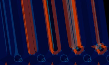 illustration of colorful decorative texture painting. Vibrant paint pattern backdrop