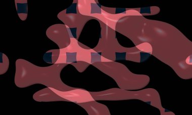 illustration of colorful decorative texture painting. Vibrant paint pattern backdrop