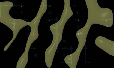 illustration of colorful decorative texture painting. Vibrant paint pattern backdrop