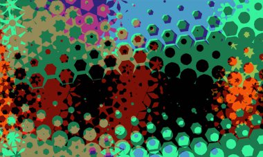 Soyut parlak renkli arkaplan. İşiniz için güzel bir illüstrasyon