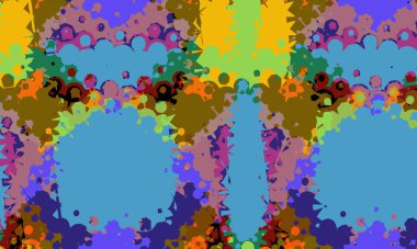 Soyut parlak renkli arkaplan. İşiniz için güzel bir illüstrasyon