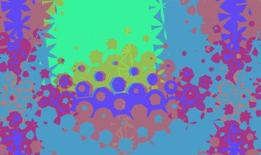 Soyut parlak renkli arkaplan. İşiniz için güzel bir illüstrasyon