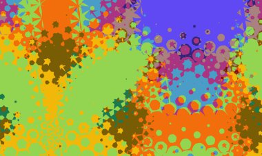 Soyut parlak renkli arkaplan. İşiniz için güzel bir illüstrasyon