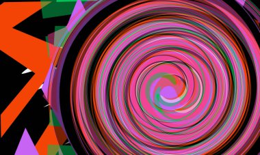 Soyut parlak renkli arkaplan. İşiniz için güzel bir illüstrasyon