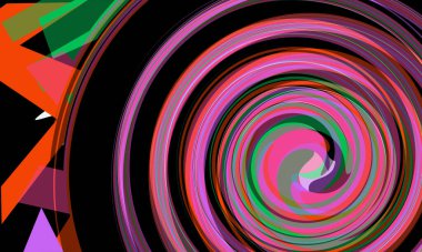 Soyut parlak renkli arkaplan. İşiniz için güzel bir illüstrasyon