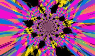 Soyut parlak renkli arkaplan. İşiniz için güzel bir illüstrasyon