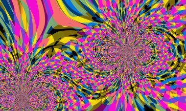 Soyut parlak renkli arkaplan. İşiniz için güzel bir illüstrasyon