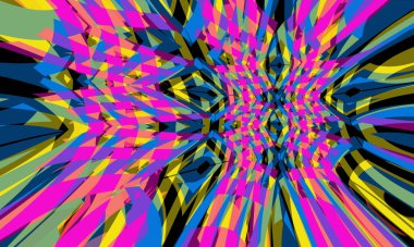 Soyut parlak renkli arkaplan. İşiniz için güzel bir illüstrasyon