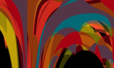 Renklerin, dokuların ve ilginç desenlerin mükemmel bir karışımı ile arkaplan