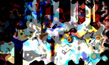 Renklerin, dokuların ve ilginç desenlerin mükemmel bir karışımı ile arkaplan