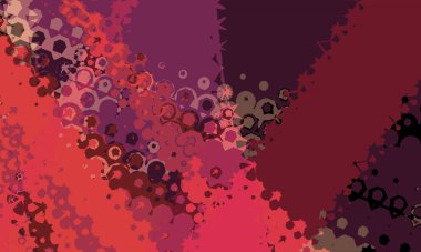 Renklerin, dokuların ve ilginç desenlerin mükemmel bir karışımı ile arkaplan