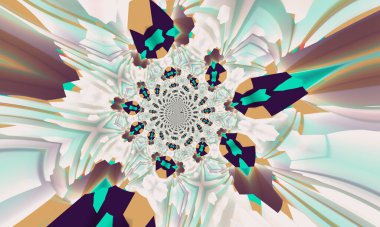 Renklerin, dokuların ve ilginç desenlerin mükemmel bir karışımı ile arkaplan