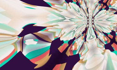 Renklerin, dokuların ve ilginç desenlerin mükemmel bir karışımı ile arkaplan