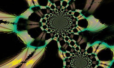 Renklerin, dokuların ve ilginç desenlerin mükemmel bir karışımı ile arkaplan