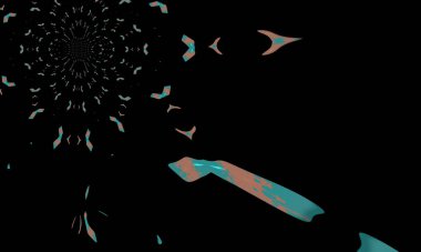 Renklerin, dokuların ve ilginç desenlerin mükemmel bir karışımı ile arkaplan