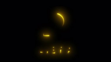 Parlayan altın parçacıklar dinamik olarak parlak terazi burç takımyıldızını oluşturuyorlar dramatik siyah arka plana karşı, astrolojik mistik enerjiyi temsil ediyorlar.