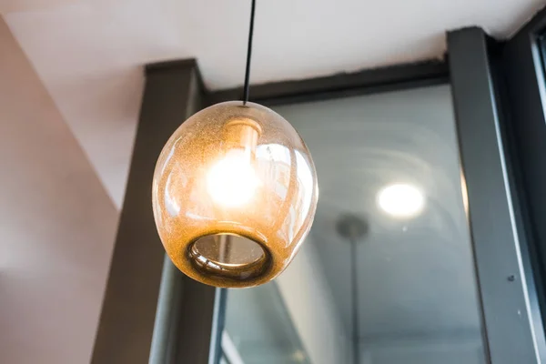 Glass pendant lighting. Home, restaurant, coffee shop, store design ideas