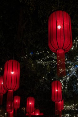 Çin fenerler, yeni yıl festival dekor