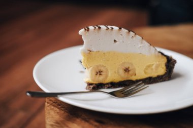 Çiğ vegan pasta, banoffee pasta