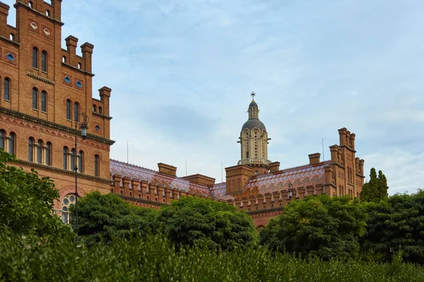 Università Nazionale di Chernivtsi, complesso architettonico della residenza dei metropoliti di Bukovynian e Dalmazia, Chernivtsi, Ucraina. Attrazione architettonica . — Foto Stock