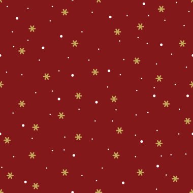 Geometrik kar taneleri ile vektörsüz desen.