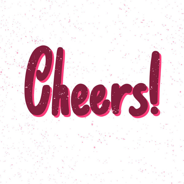 Будем здоровы. Наклейка на содержание социальных сетей. Векторный рисунок
. 