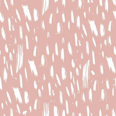 Geometrik fırça darbeleri elementleri ile vektörsüz desen. Memphis geometrik anahatları modern moda. 