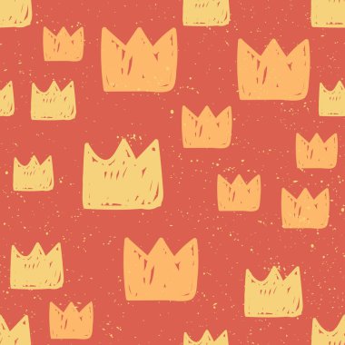 Taç. Kusursuz desen, her amaç için harika tasarım. Soyut modern grafik ögesi. Geometrik arka plan moda modeli. Soyut kapak, arkaplan, kalıp, duvar kağıdı.