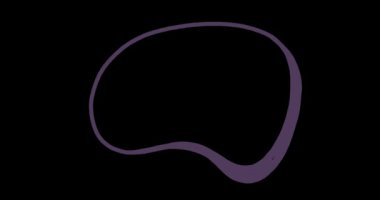 Animasyon. Metin yazmak için yeri olan, transperent arkaplan üzerine boş bir konuşma balonu. Sosyal ağlar, çizgi filmler veya çizgi romanlar için kullanılabilir. Hayal gücü, fikir, başlangıç konsepti