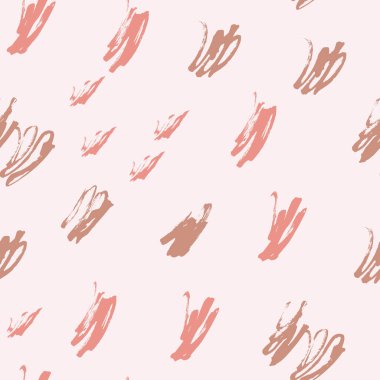 Fırça darbeleri geometrik elementlerle soyut ve pürüzsüz desen. Kaotik boyalı şekilli güzel modern doku. Tasarımınız için çok renkli arkaplan. 