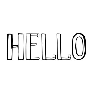 Hoş geldiniz. Retro tarzında alıntı yapmak. Yaratıcı vektör illüstrasyon metni. Tatil sanatı yazı tipi. Vektör kaligrafi harfi alıntısı.