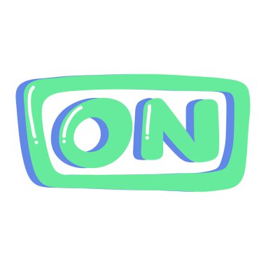 Yeşil düğme. Retro tarzında alıntı yapmak. Yaratıcı vektör illüstrasyon metni. Tatil sanatı yazı tipi. Vektör kaligrafi harfi alıntısı.