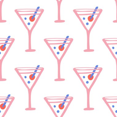 Kokteyller kusursuz, her amaç için harika bir tasarım. Eski kağıt arkaplanı.