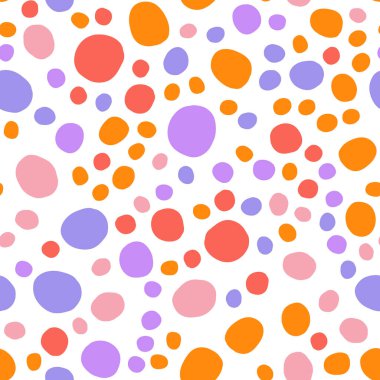 Turuncu, mor, kırmızı, mavi. Bağbozumu tarzında soyut, pürüzsüz desen. Sanatsal duvar kağıdı soyut arkaplan. Modern grafik ögesi