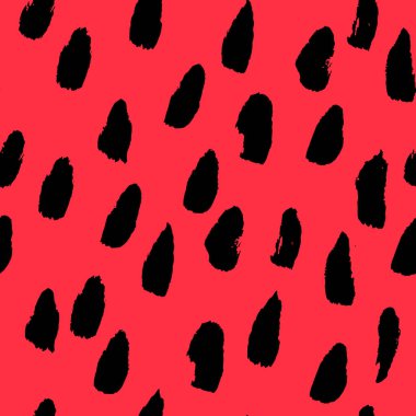 Kavramsal karpuz deseni. Moda düz stil. Kaligrafik fırça. Duvar kağıdı, şablon dolguları, web sayfası arkaplanı, yüzey dokusu, moda baskısı, tebrik kartı, ambalaj kağıdı, tekstil