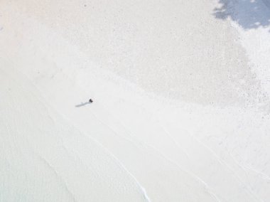 Tayland 'da Koh Samet Denizi' nin havadan görünüşü.