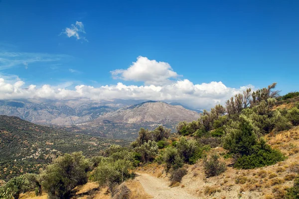 クレタ島の山の風景 ギリシャ — ストック写真