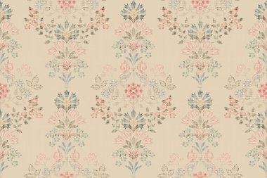 Afrika boho desenli desenli desenli Ikat desenli işlemeli motifler. Etnik faks çiçekli Hint deseni Ikat desenli Etnik desen. Sınır Hindistanı çiçekli Aztek nakış desenleri..