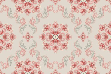 Afrika boho desenli desenli desenli Ikat desenli işlemeli motifler. Etnik faks çiçekli Hint deseni Ikat desenli Etnik desen. Sınır Hindistanı çiçekli Aztek nakış desenleri..