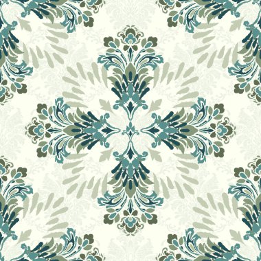 Afrika boho desenli desenli desenli Ikat desenli işlemeli motifler. Etnik faks çiçekli Hint deseni Ikat desenli Etnik desen. Sınır Hindistanı çiçekli Aztek nakış desenleri..