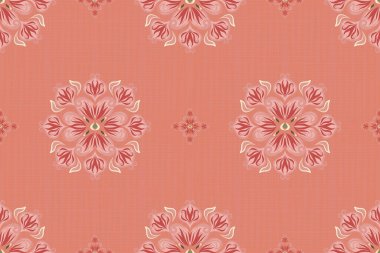 Afrika boho desenli desenli desenli Ikat desenli işlemeli motifler. Etnik faks çiçekli Hint deseni Ikat desenli Etnik desen. Sınır Hindistanı çiçekli Aztek nakış desenleri..