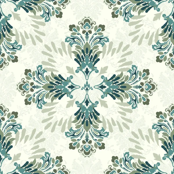 Afrika boho desenli desenli desenli Ikat desenli işlemeli motifler. Etnik faks çiçekli Hint deseni Ikat desenli Etnik desen. Sınır Hindistanı çiçekli Aztek nakış desenleri..