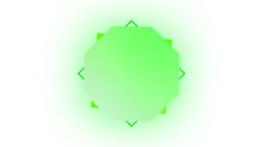 Animasyon kurşunsuz eko etiket. Doğa ticari pazarlama görselleri için ilham verici bir tasarım. Çevre dostu kurşun serbest amblem animasyonu. Pazarlama kullanımı için sağlıklı ürün sertifikası.