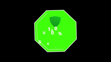 Onaylanmış rozet animasyonu. Pazarlama için parlak yeşil kalite güvence amblemi. Onaylı rozet animasyonu. Güvenilir ticari markalaşma için onaylanmış kontrol işareti.