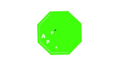 Onaylanmış pul animasyonu. Başarı garantisi ve sertifikalı yeşil ekran rozeti. Animasyon yeşil onaylı mühür simgesi. İşaretli doğrulama ile hareket grafikleri döngüleniyor.