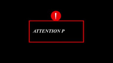 Kırmızı Alarm dikkat, lütfen geri planda kalın. Yayın uyarı işaretleri, acil uyarılar ve temiz siyah kaplamalar için tasarlandı..