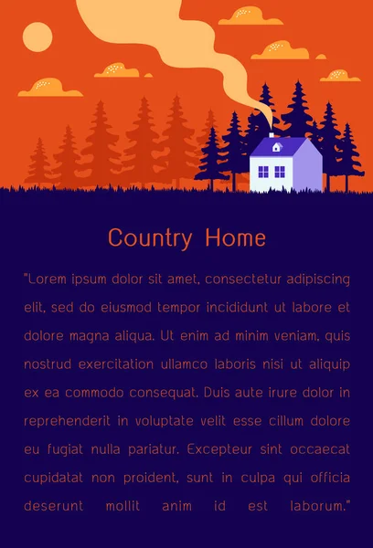 Beautiful Home, row of houses by the hill with trees, nature landscape,village countryside scene modern flat design vector illustration — Stock Illustration Beautiful Home Row Houses Hill Trees Nature Landscape Village Countryside Royalty Free Stock Illustrations
