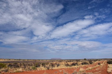 Mount Conner, Attila ve Artilla da bilinen ve zaman zaman Mount Connor, Avustralya outback, Northern Territory, Avustralya muhteşem manzara biri bulundu.