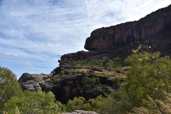 Paysage Parc National Kakadu Nourlangie Kakadus Populaire Burrungkuy Nourlangie Région — Photo