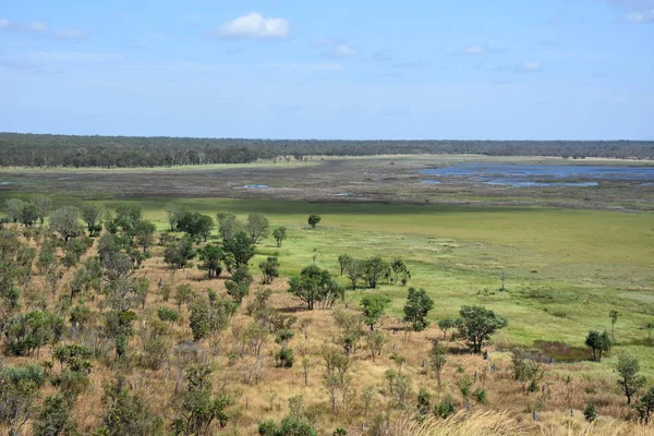 Ubirr Art Site Lookout Paisagem Parque Nacional Kakadu Ubirr Ubirr — Fotografia de Stock